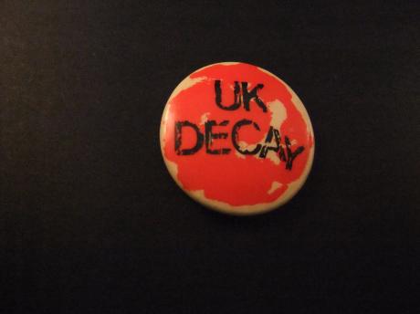 UK Decay Engelse postpunkband logo